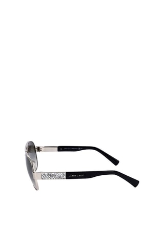 Lunettes de soleil femme - Catégorie 2 - Jimmy Choo - Argenté et gris