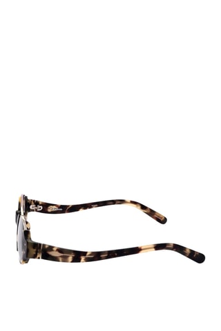 Lunettes de soleil femme - Verres effet miroir - Catégorie 1 - Erdem by Linda Farrow - Marron