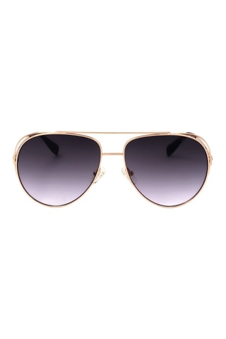 Lunettes de soleil femme - Catégorie 3 - Trussardi - Doré