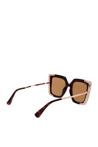 Lunettes de soleil femme - Catégorie 2 - Max Mara - Marron
