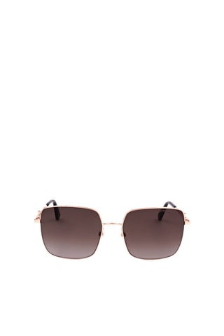 Lunettes de soleil femme - Catégorie 3 - Marc Jacobs - Noir, marron et doré