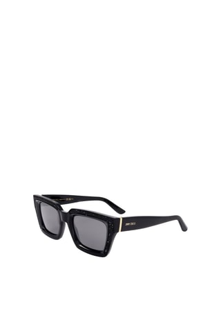 Lunettes de soleil femme - Catégorie 3 - Jimmy Choo - Noir et doré