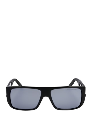 Lunettes de soleil homme - Verres effet miroir - Catégorie 3 - Marc Jacobs - Noir