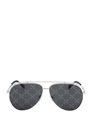 Lunettes de soleil homme - Catégorie 2 - Off White - Argenté