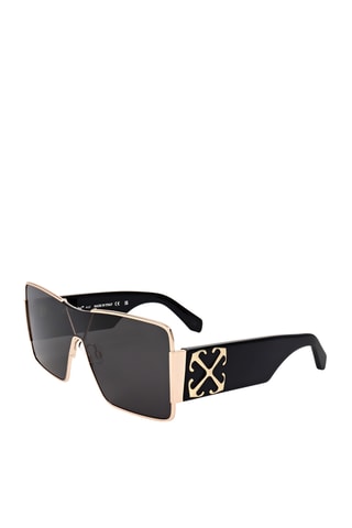 Lunettes de soleil femme - Catégorie 2 - Off White - Doré
