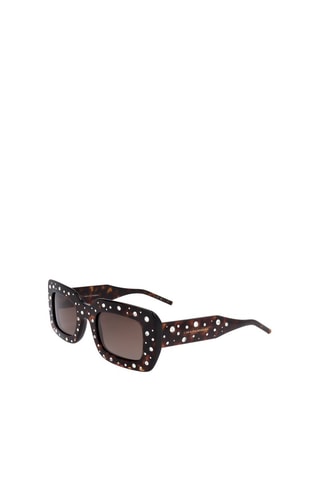Lunettes de soleil femme - Catégorie 3 - Carolina Herrera - Marron et noir