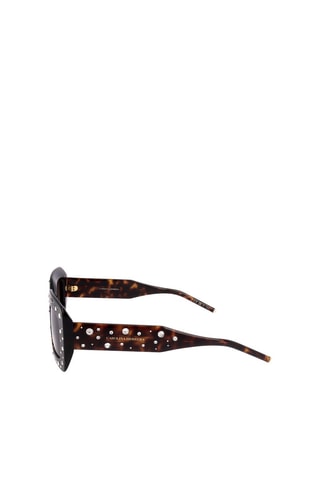 Lunettes de soleil femme - Catégorie 3 - Carolina Herrera - Marron et noir