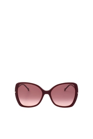Lunettes de soleil femme - Catégorie 1 - Carolina Herrera - Argenté et marron