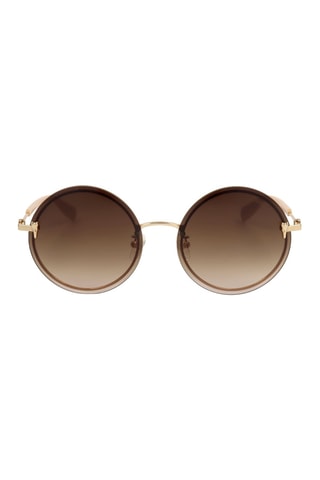 Lunettes de soleil femme - Catégorie 3 - Trussardi - Doré