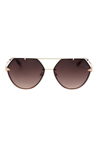 Lunettes de soleil femme - Catégorie 3 - Trussardi - Doré