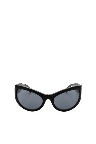Lunettes de soleil femme - Catégorie 3 - Marc Jacobs Runway - Gris et noir