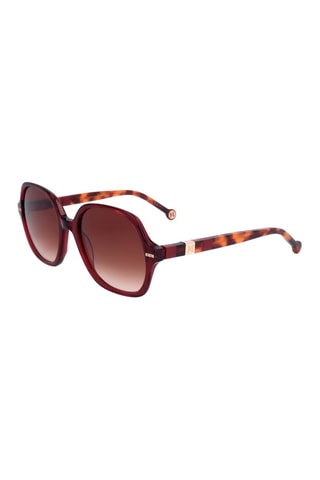 Lunettes de soleil femme - Catégorie 3 - Carolina Herrera - Rouge
