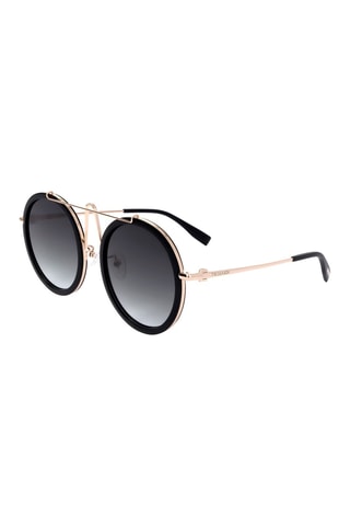 Lunettes de soleil femme - Catégorie 3 - Trussardi - Doré et noir