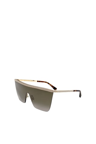 Lunettes de soleil femme - Catégorie 3 - Jimmy Choo - Noir, marron et doré