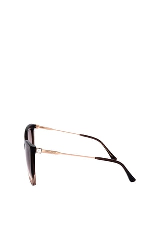 Lunettes de soleil femme - Catégorie 2 - Jimmy Choo - Noir, rose et doré