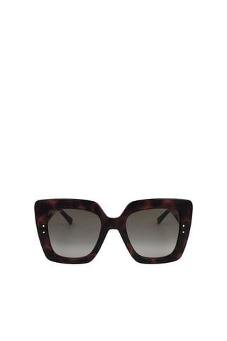 Lunettes de soleil femme - Catégorie 3 - Jimmy Choo - Marron et gris