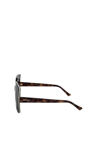 Lunettes de soleil femme - Catégorie 3 - Jimmy Choo - Marron et gris