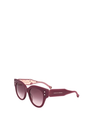 Lunettes de soleil femme - Catégorie 2 - Carolina Herrera - Doré et rose