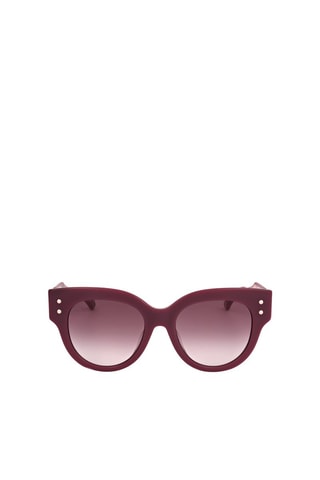 Lunettes de soleil femme - Catégorie 2 - Carolina Herrera - Doré et rose