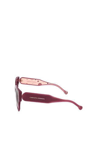 Lunettes de soleil femme - Catégorie 2 - Carolina Herrera - Doré et rose