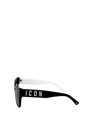Gafas de sol mujer - Categoría 3 - Dsquared2 - Blanco, negro y gris