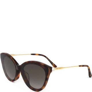 Jimmy Choo - Lunettes de soleil - Catégorie 3 - Marron