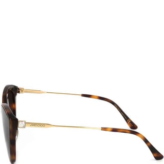 Jimmy Choo - Lunettes de soleil - Catégorie 3 - Marron