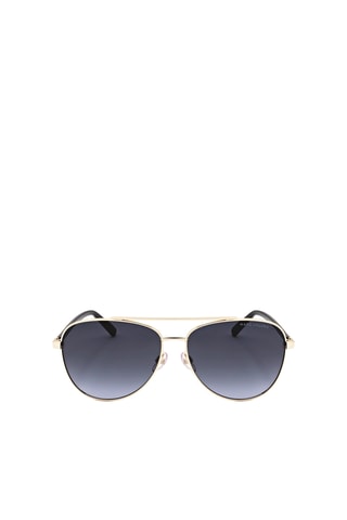 Lunettes de soleil femme - Catégorie 3 - Marc Jacobs - Doré et noir