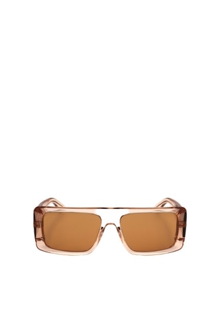 Lunettes de soleil femme - Catégorie 2 - GCDS - Marron et rose