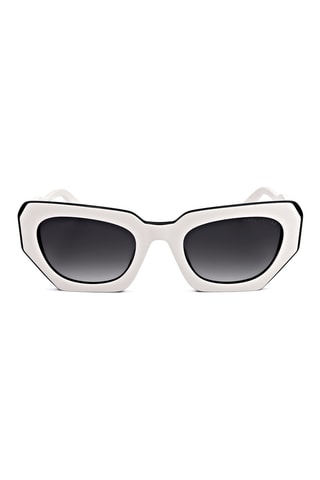 Lunettes de soleil femme - Catégorie 3 - Blanc