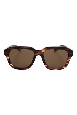 Lunettes de soleil homme - Catégorie 3 - Noir, vert et marron