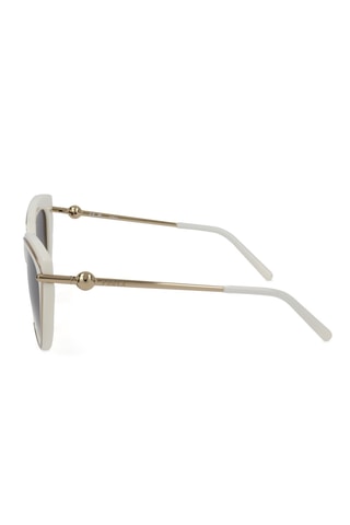 Lunettes de soleil femme - Catégorie 3 - Blanc