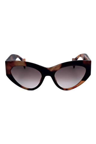 Lunettes de soleil femme - Catégorie 2 - Noir, vert et marron
