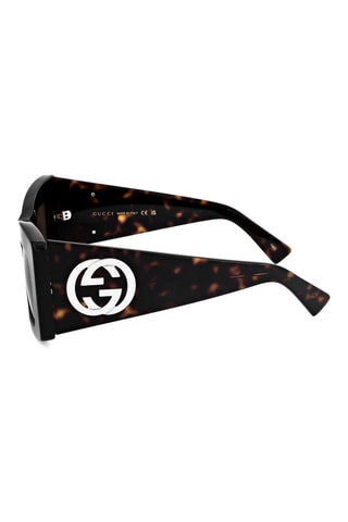 Lunettes de soleil femme - Catégorie 3 - Noir, vert et marron