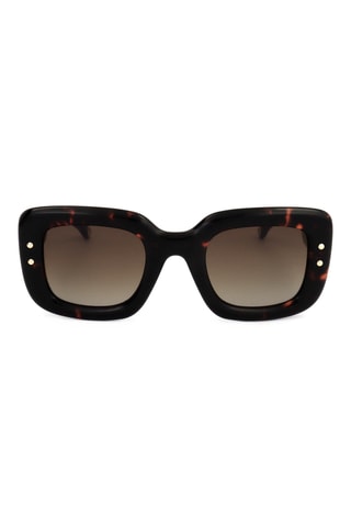 Lunettes de soleil femme - Catégorie 3 - Noir, vert et marron