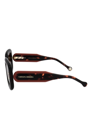 Lunettes de soleil femme - Catégorie 3 - Noir, vert et marron