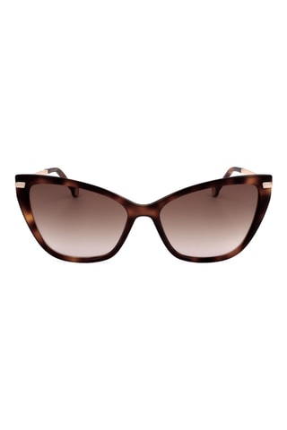 Lunettes de soleil femme - Catégorie 2 - Noir, vert et marron