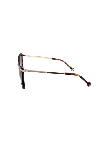 Lunettes de soleil femme - Catégorie 2 - Noir, vert et marron