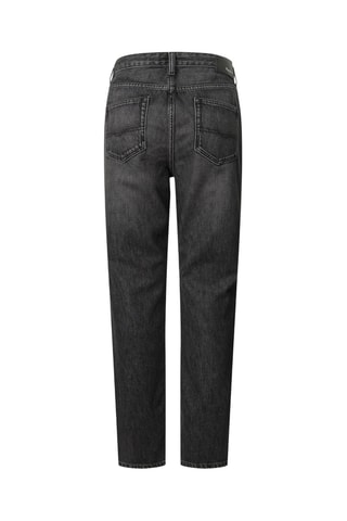 Jeans Tapered Hoge Taille Violet - Zwart