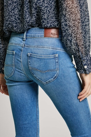 Jeans slim Brooke - Marineblauw