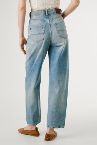 Jeans Hoge Taille Addison - Lichtblauw
