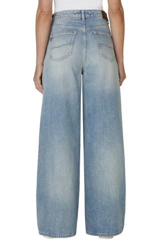 Jeans Wide Legs Hoge Taille Jaimy - Lichtblauw