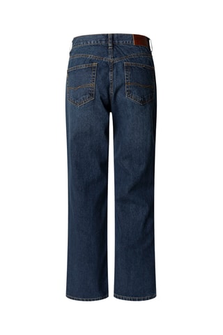 Jeans straight hoge taille Robyn - Marineblauw
