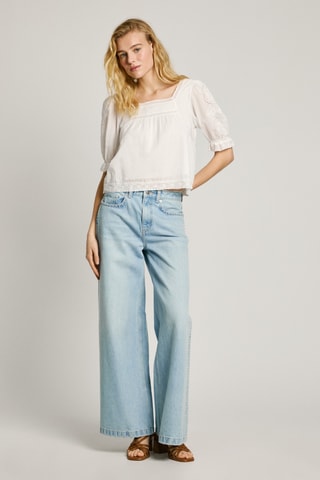 Blusa Everly - Bianco