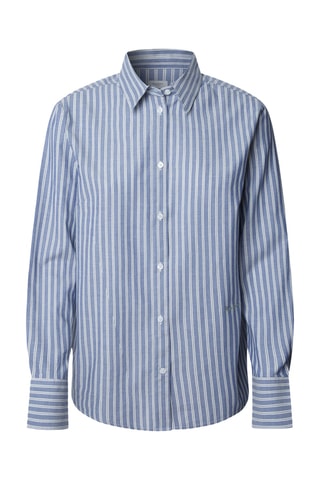 Camicia Lovie - Cobalto e bianco