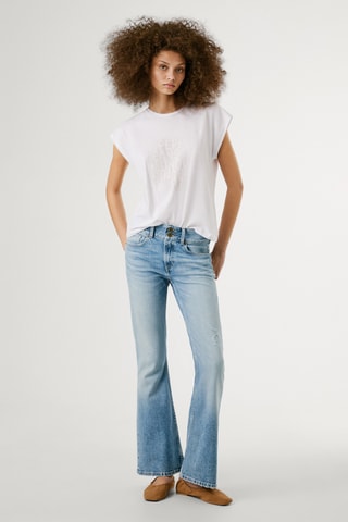 T-shirt Aza - Bianco