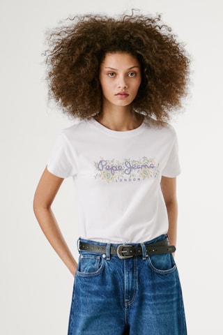 T-shirt Ava - Bianco