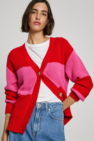Cardigan Paloma - Rosso