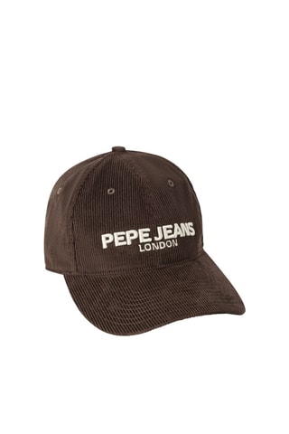 Cappellino in velluto Stefan - Marrone