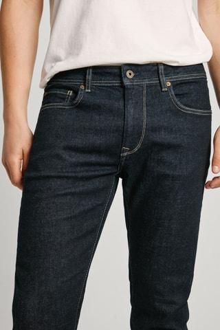 Jeans tapered Stanley - Nero